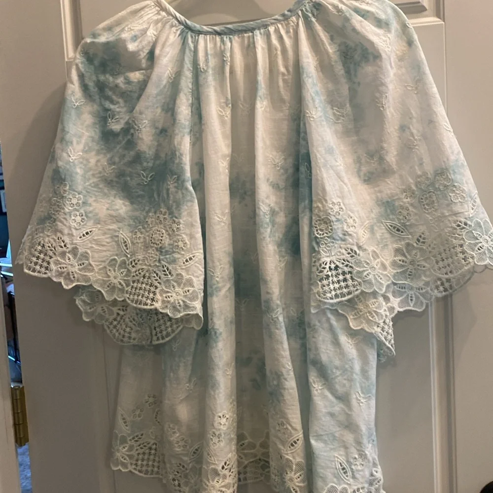 Anthropologie peasant style blouse.  Size XL. - Picture 7 of 7